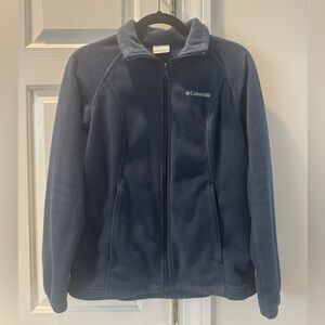 Columbia Womens Navy Fleece Jacket